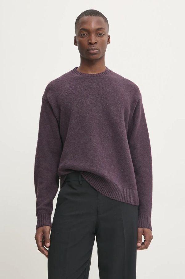 Abercrombie & Fitch Pulover Abercrombie & Fitch za muškarce, boja: ljubičasta, KI120-4190