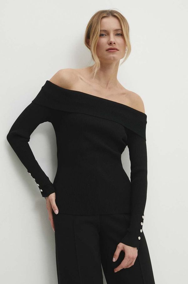 Answear Lab Pulover Answear Lab boja: crna