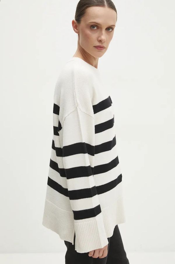 Answear Lab Pulover Answear Lab za žene, boja: bež