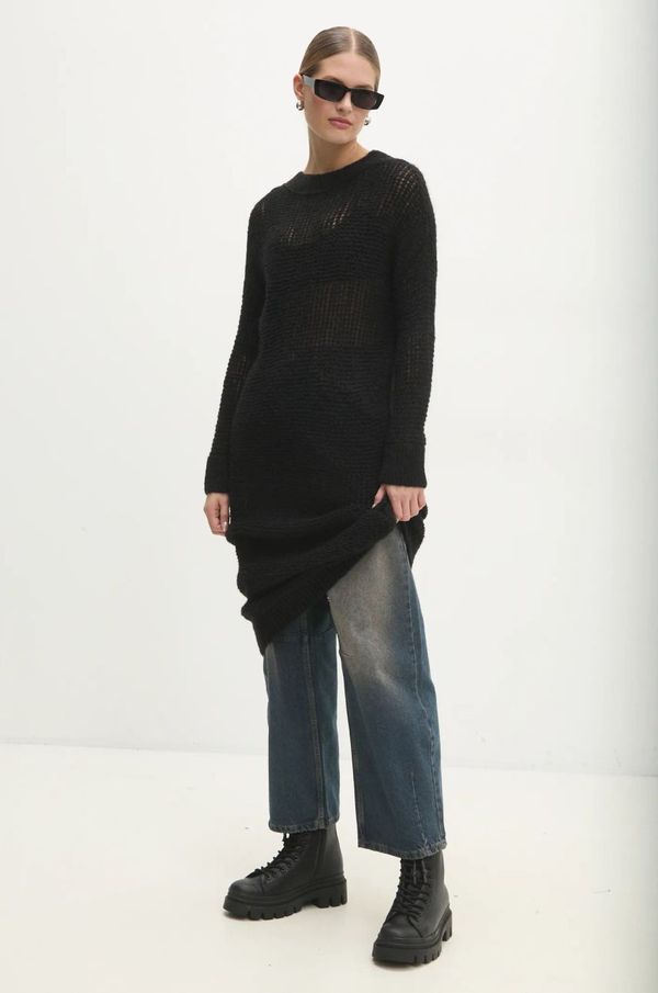 Answear Lab Pulover Answear Lab za žene, boja: crna