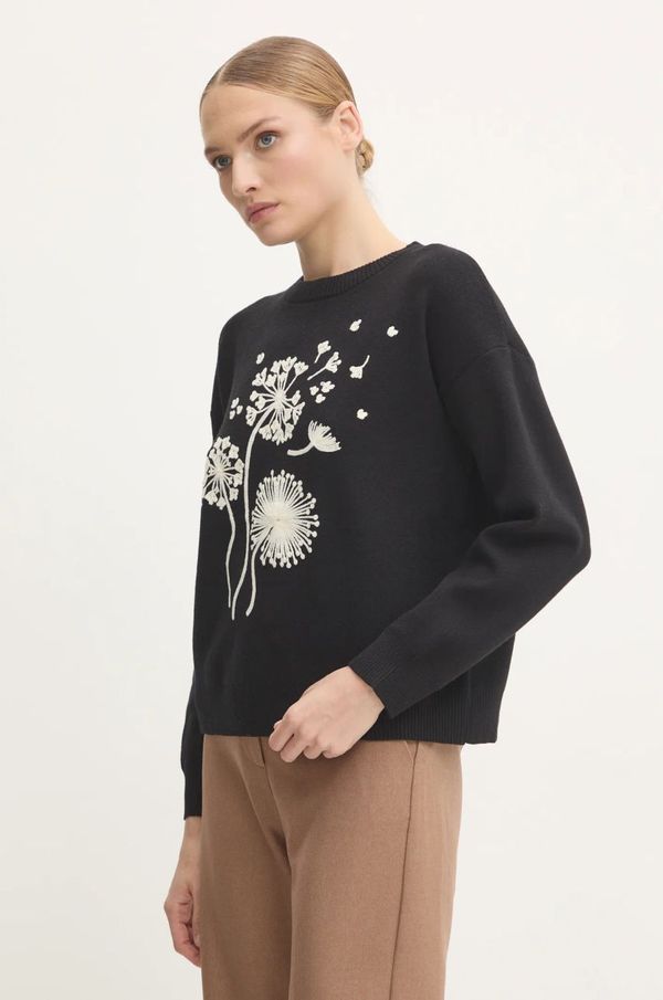 Answear Lab Pulover Answear Lab za žene, boja: crna