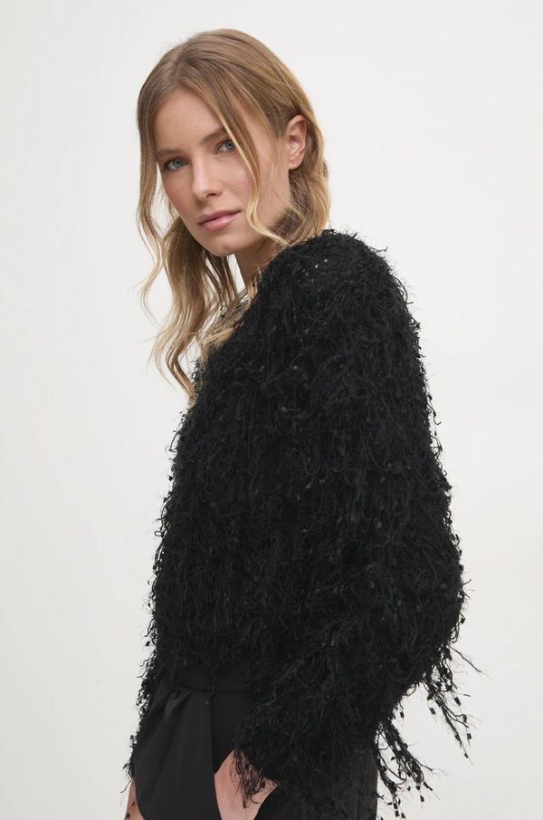 Answear Lab Pulover Answear Lab za žene, boja: crna