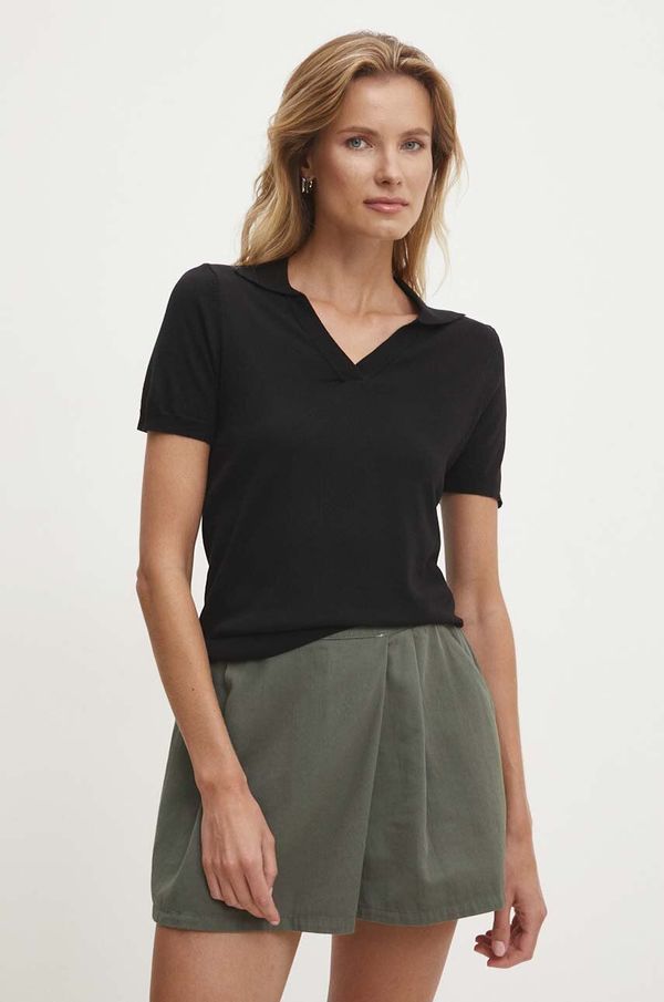 Answear Lab Pulover Answear Lab za žene, boja: crna, lagani