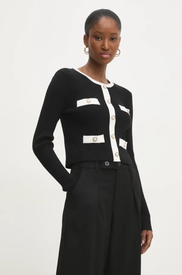 Answear Lab Pulover Answear Lab za žene, boja: crna, lagani