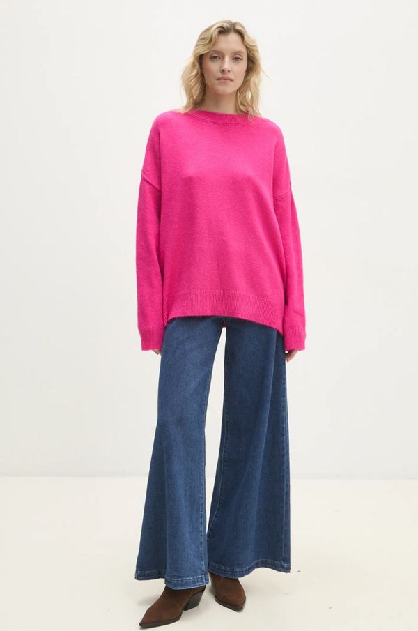 Answear Lab Pulover Answear Lab za žene, boja: tamno plava