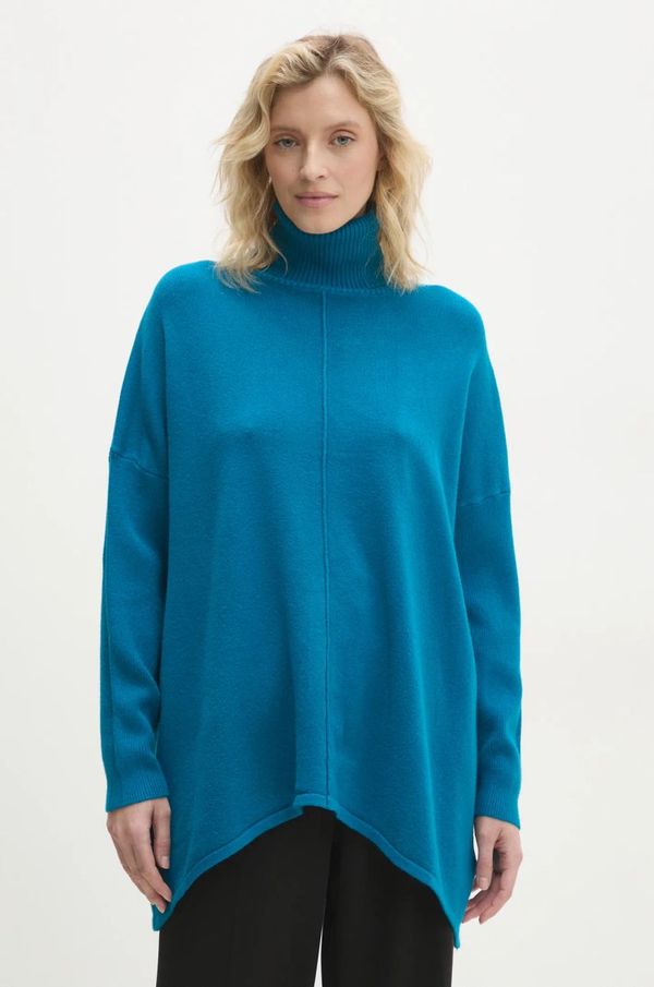 Answear Lab Pulover Answear Lab za žene, lagani, s dolčevitom