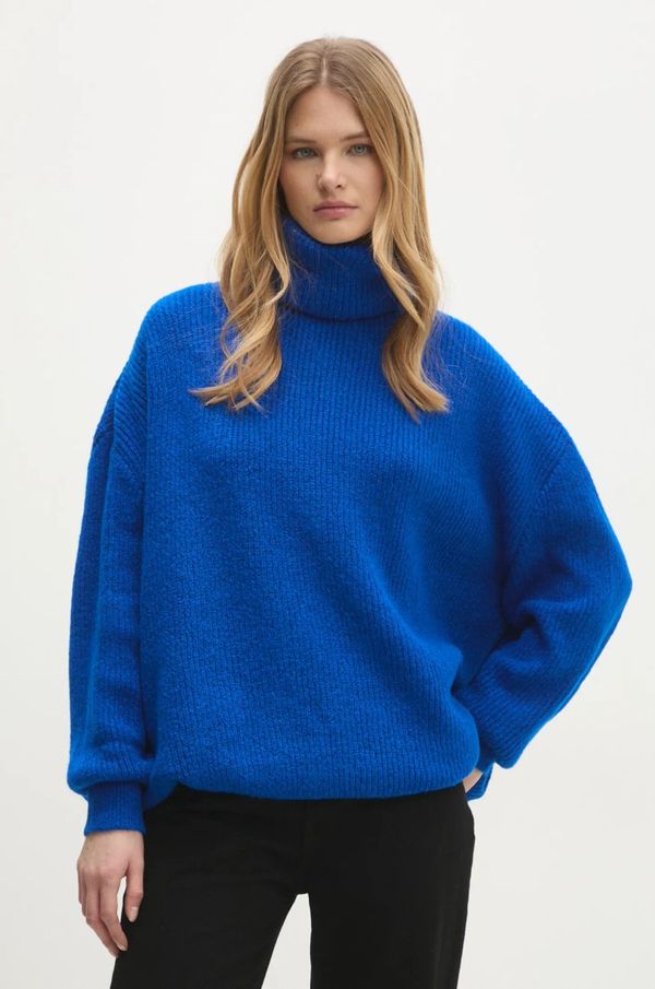 Answear Lab Pulover Answear Lab za žene, topli, s dolčevitom