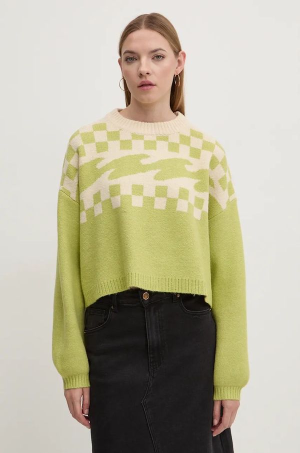 Billabong Pulover Billabong Palm Forever za žene, boja: zelena, EBJSW00123