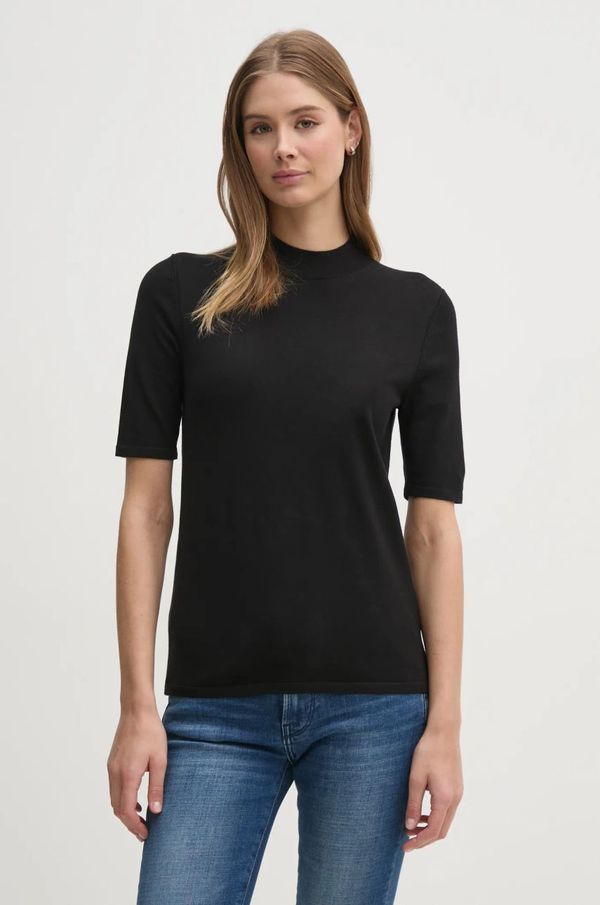 Calvin Klein Pulover Calvin Klein za žene, boja: crna, lagani, s poludolčevitom, K20K207937