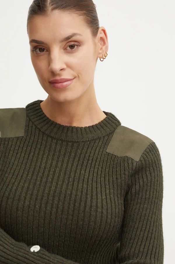 Champion Pulover Champion za žene, boja: zelena, topli, 117495