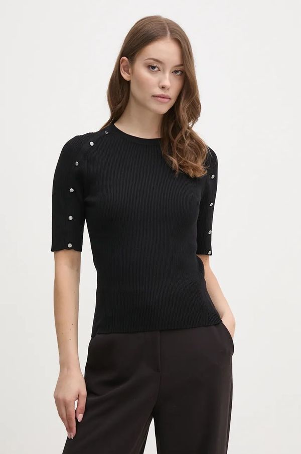 DKNY Pulover Dkny boja: crna, lagani, UG4TRR83