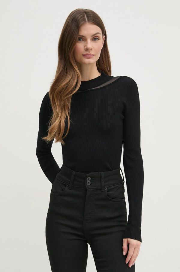 DKNY Pulover Dkny za žene, boja: crna, lagani, P4KSBT83