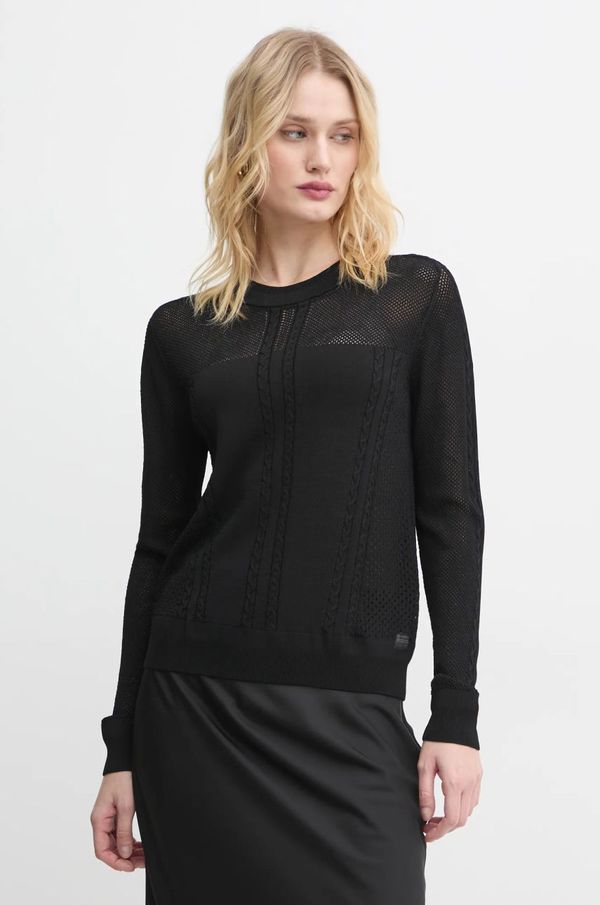 G-Star Raw Pulover G-Star Raw za žene, boja: crna, lagani, D25270-B754