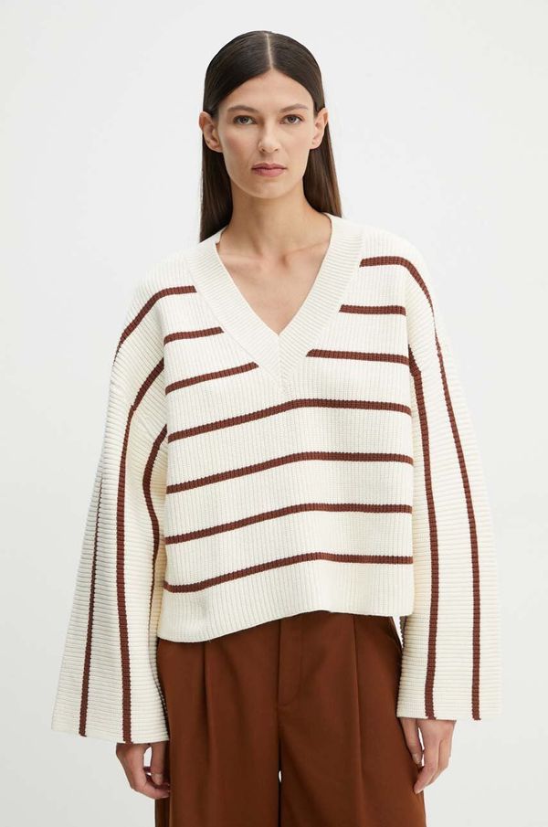 Gestuz Pulover Gestuz za žene, boja: bež, 10909268