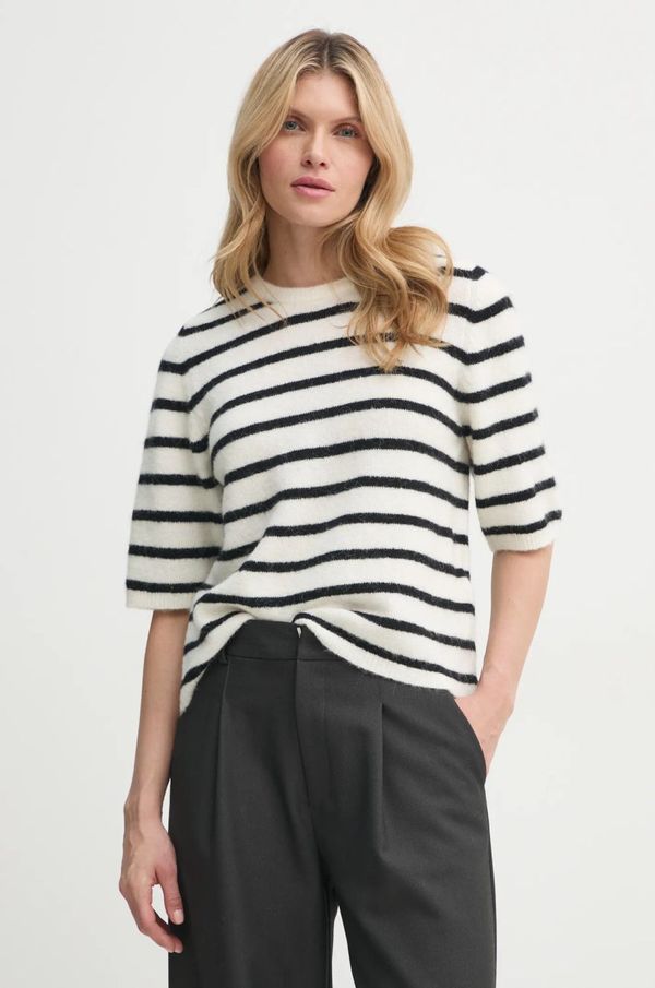 Gestuz Pulover Gestuz za žene, boja: bež, lagani, 10909814