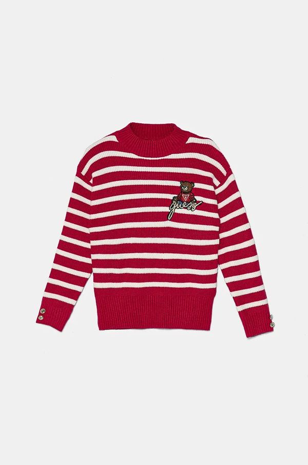 Guess Pulover Guess boja: ružičasta, lagani, J4BR08 Z3FU0