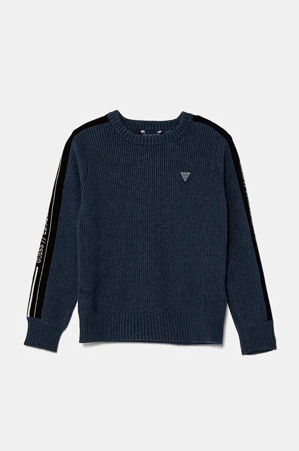 Guess Pulover Guess boja: tamno plava, L4BR10 Z3FU0