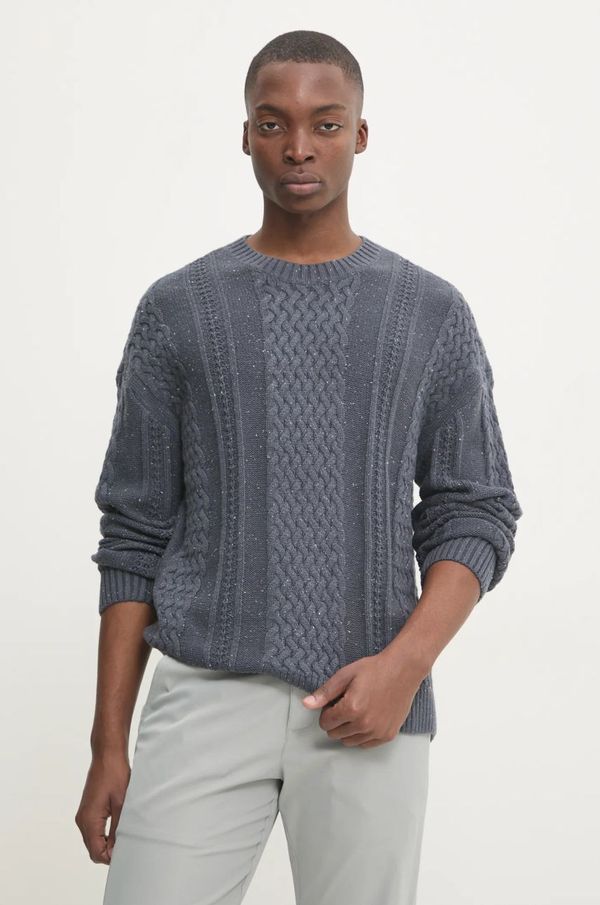 Hollister Co. Pulover Hollister Co. za muškarce, boja: siva, KI320-4049