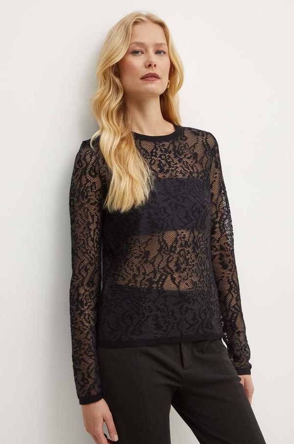 Twinset Pulover i top Twinset boja: crna, lagani, 242TP3011