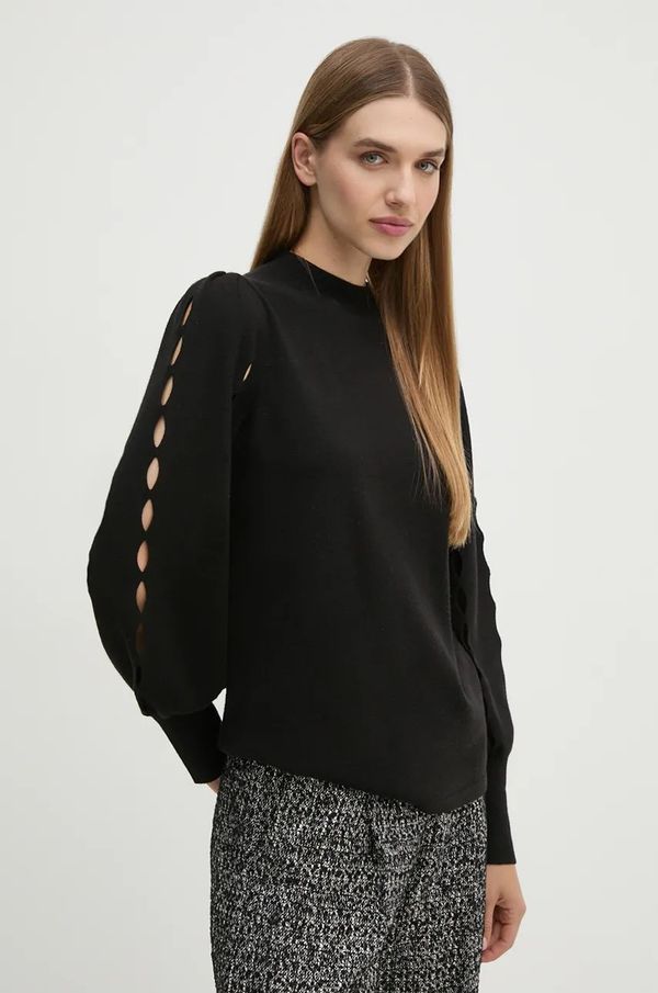 Joseph Ribkoff Pulover Joseph Ribkoff boja: crna, lagani, s poludolčevitom, 244912