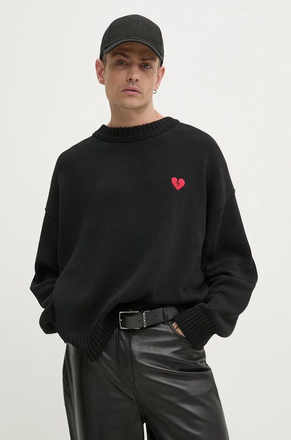 Kaotiko Pulover Kaotiko za muškarce, boja: crna, AN015-02-1910