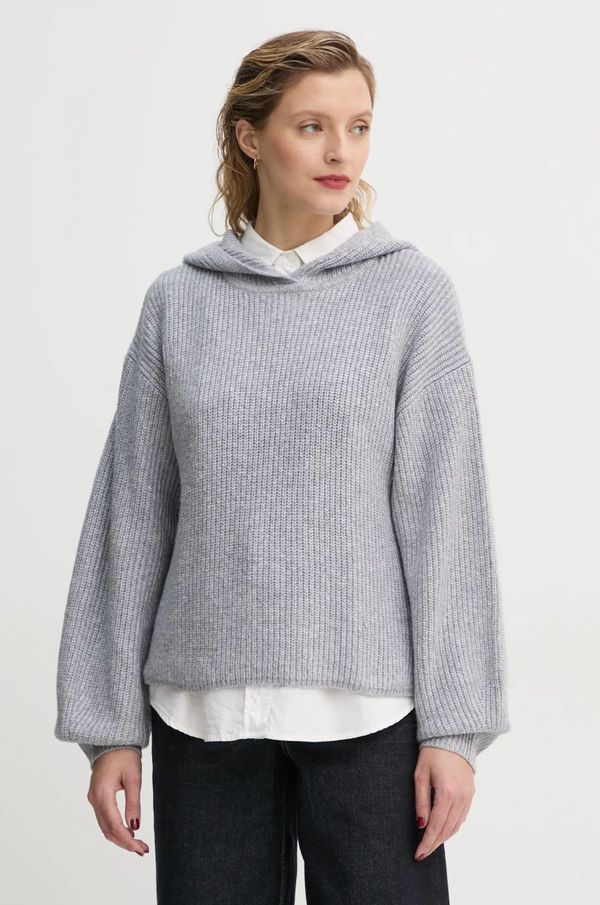 Levi's Pulover Levi's za žene, boja: siva, topli, A8509