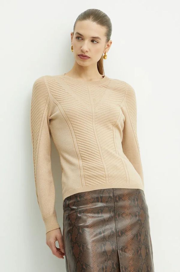 Liu Jo Pulover Liu Jo za žene, boja: bež, TF4157 MS63M