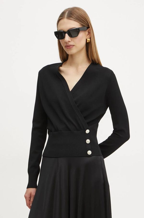 Marciano Guess Pulover Marciano Guess FLORENCE za žene, boja: crna, lagani, 5RGR29 5817Z