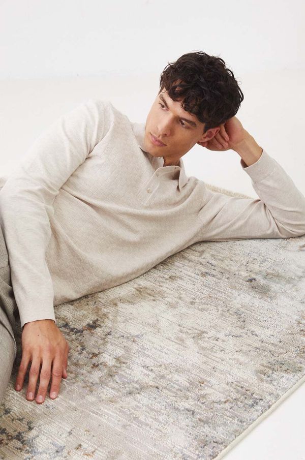 Medicine Pulover Medicine za muškarce, boja: bež, lagani