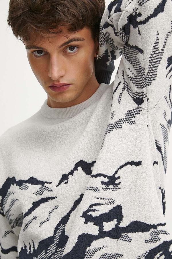 Medicine Pulover Medicine za muškarce, boja: bež