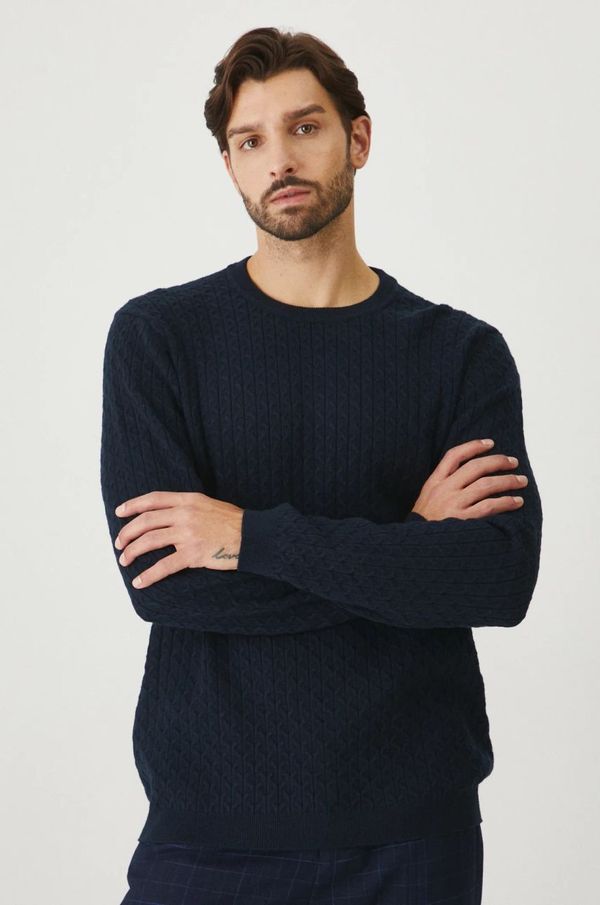 Medicine Pulover Medicine za muškarce, boja: tamno plava