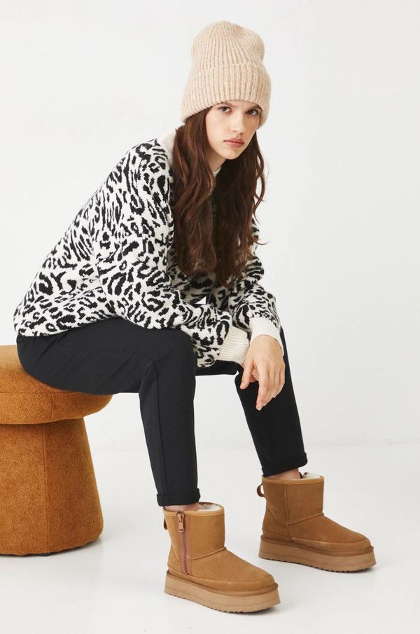 Medicine Pulover Medicine za žene, boja: bež