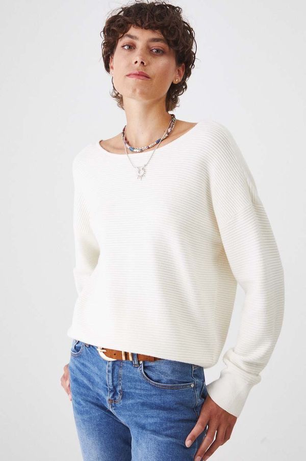 Medicine Pulover Medicine za žene, boja: bež, lagani