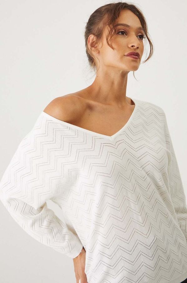 Medicine Pulover Medicine za žene, boja: bež, lagani