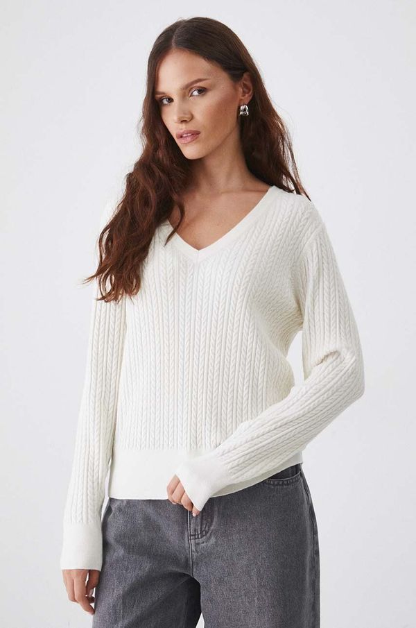 Medicine Pulover Medicine za žene, boja: bež, lagani