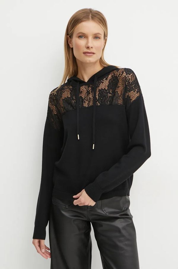 Morgan Pulover Morgan MDANSE za žene, boja: crna, MDANSE