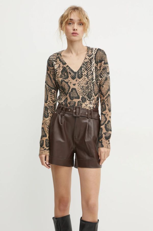 Morgan Pulover Morgan MEBRA za žene, boja: bež, MEBRA