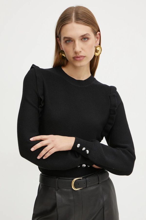 Morgan Pulover Morgan MGENEVA za žene, boja: crna, MGENEVA