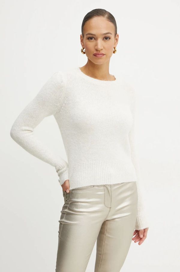 Morgan Pulover Morgan MNACRE za žene, boja: bež, MNACRE