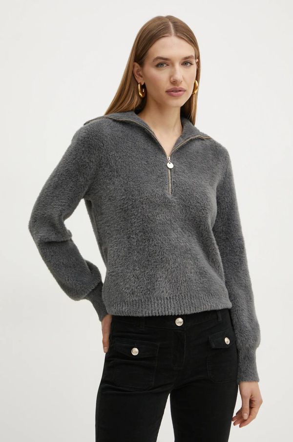 Morgan Pulover Morgan MNOVI za žene, boja: siva, MNOVI