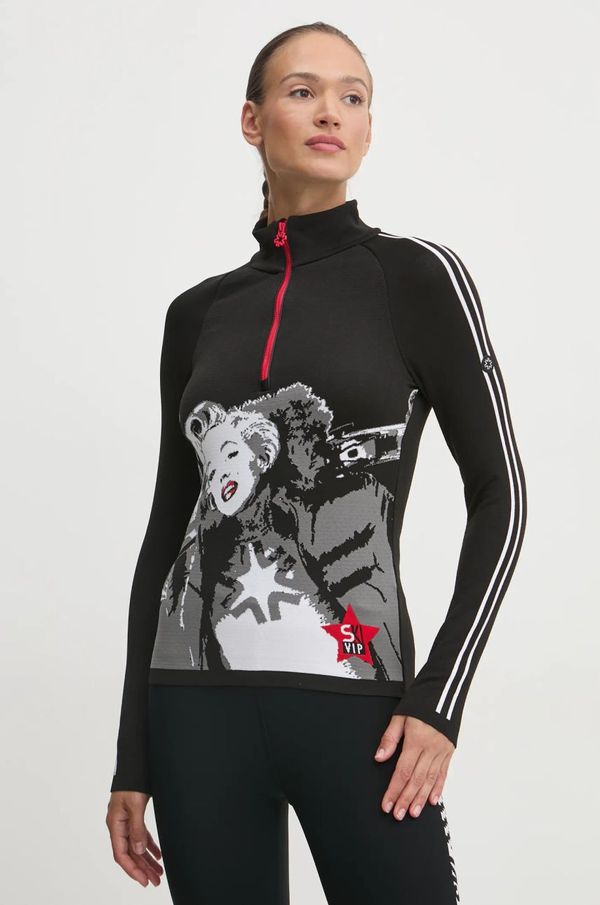 Newland Pulover Newland Jalila za žene, boja: crna, s dolčevitom, N46572.108