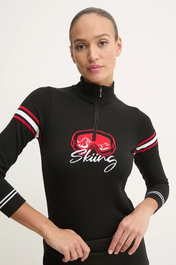 Newland Pulover Newland Saphira za žene, boja: crna, lagani, s dolčevitom, N46638.15