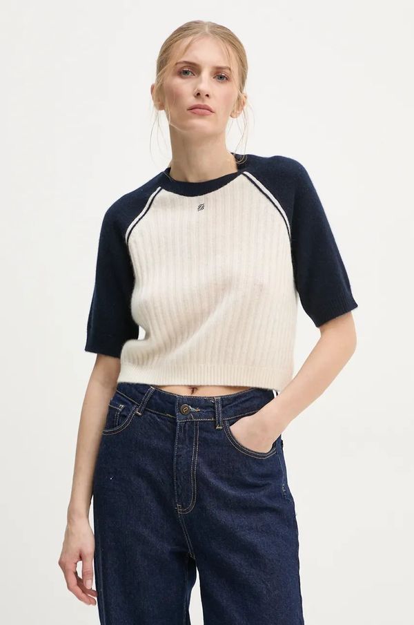 From Future Pulover od kašmira FROM FUTURE boja: bež, lagani, WPR02207