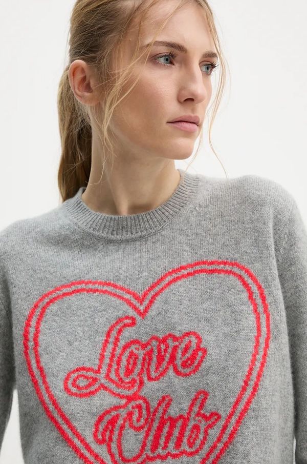 From Future Pulover od kašmira FROM FUTURE boja: siva, WPR02209