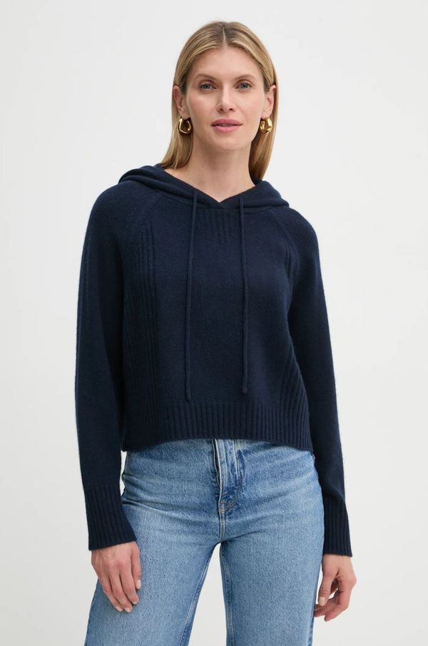 From Future Pulover od kašmira FROM FUTURE boja: tamno plava, lagani, WPH02130