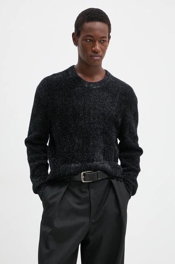 The Kooples Pulover od kašmira The Kooples boja: crna, lagani, HPUL29023K