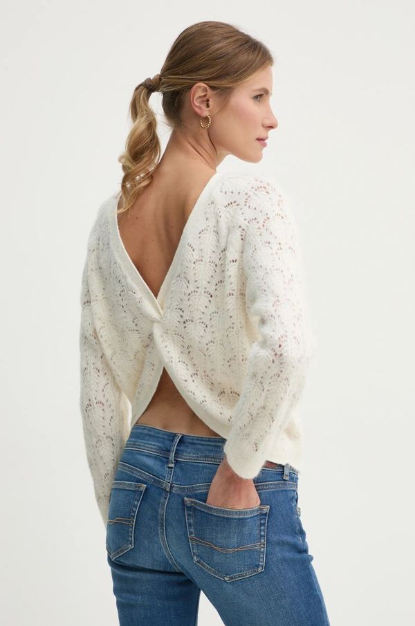 Pepe Jeans Pulover Pepe Jeans NOVA za žene, boja: bež, lagani, PL702239