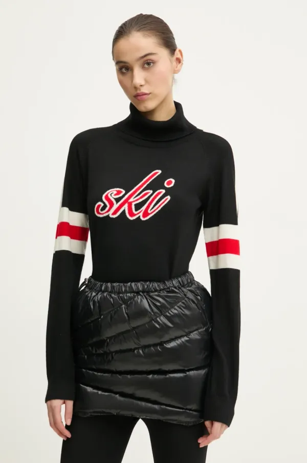 Perfect Moment Pulover Perfect Moment  Neve za žene, boja: crna, s dolčevitom, W3000948