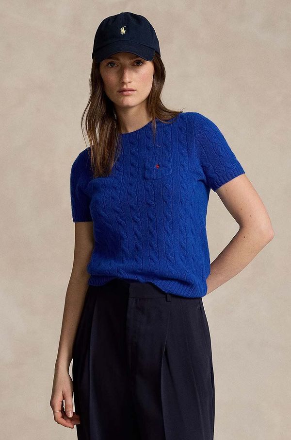 Polo Ralph Lauren Pulover Polo Ralph Lauren za žene, boja: ljubičasta, 211910423