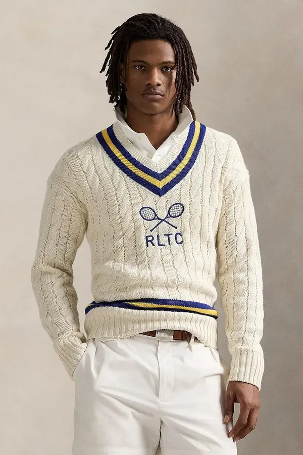 Polo Ralph Lauren Pulover s dodatkom kašmira Polo Ralph Lauren Long Sleeve Pullover